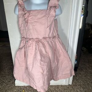 Edgehill Collection Blush Pink Ruffle Dress